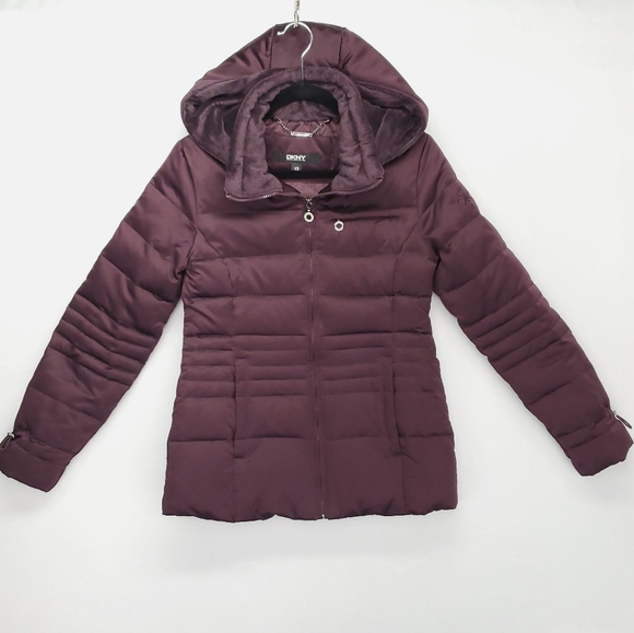 dkny purple jacket
